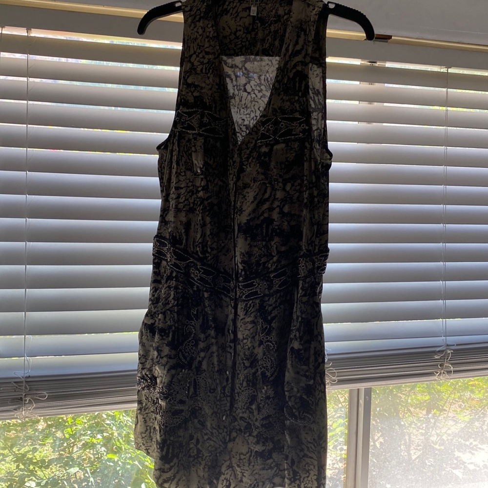 Dress with beading brand new never worn